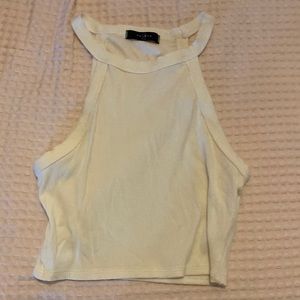 White/cream tank top